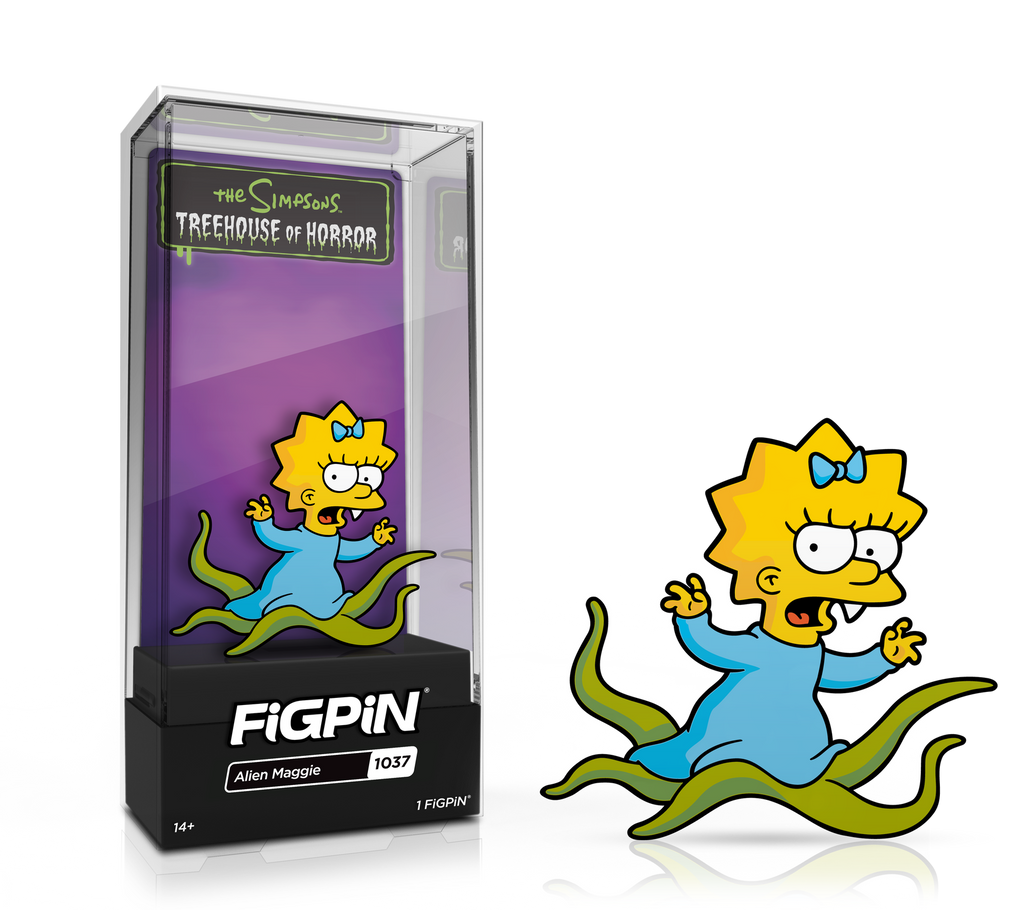 FiGPiN: The Simpsons - Alien Maggie (1037) - THE MIGHTY HOBBY SHOP