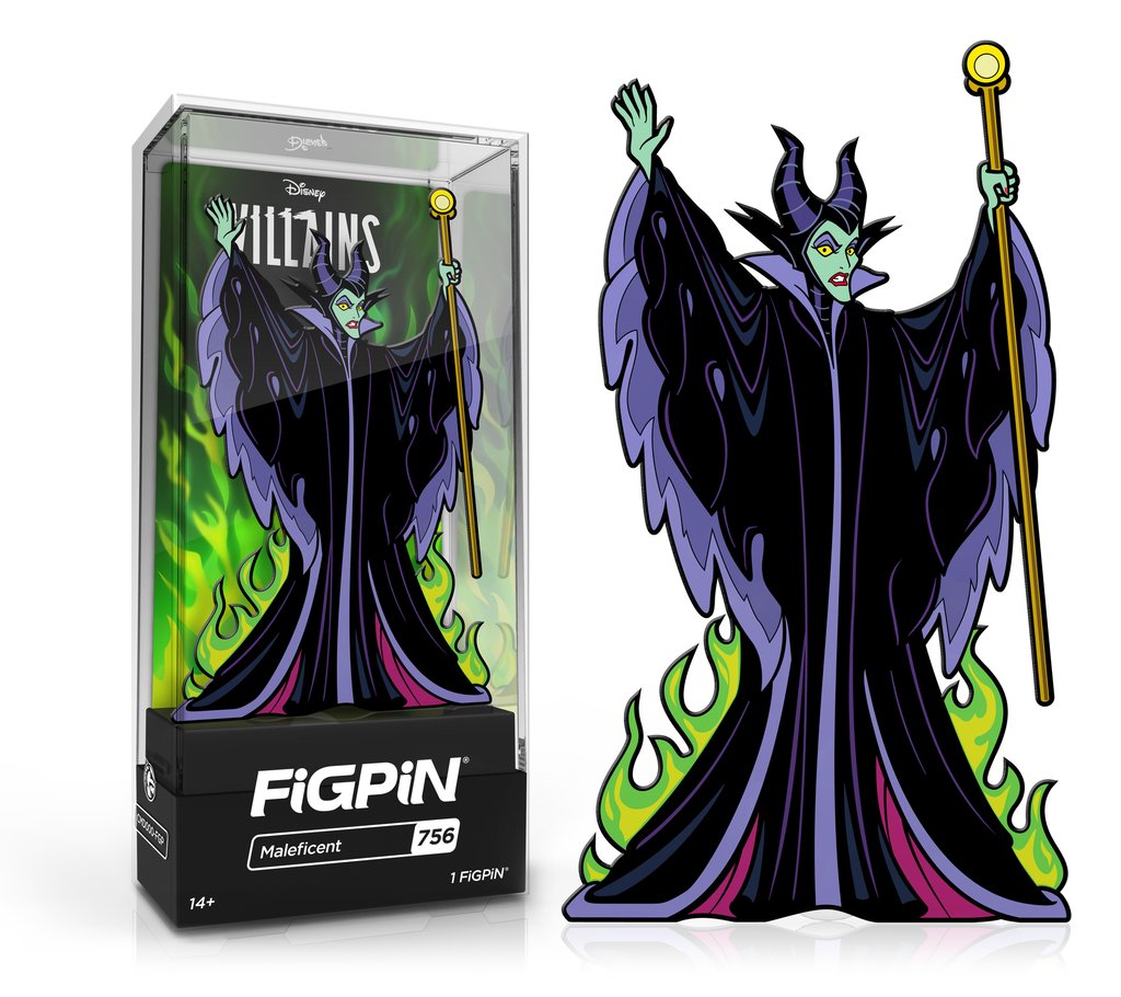 FiGPiN: Disney Villains - Maleficent  #756 - THE MIGHTY HOBBY SHOP