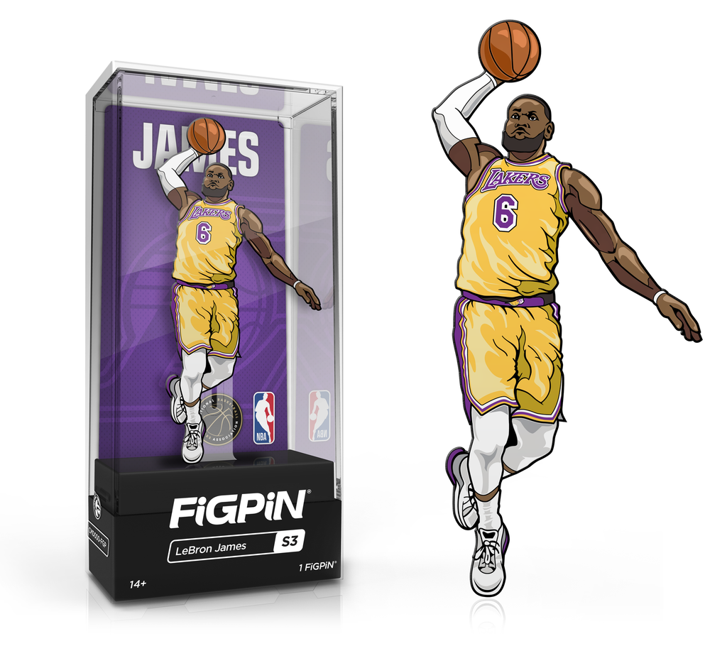 FiGPiN SPORTS: NBA -  LeBron James (S3) - THE MIGHTY HOBBY SHOP