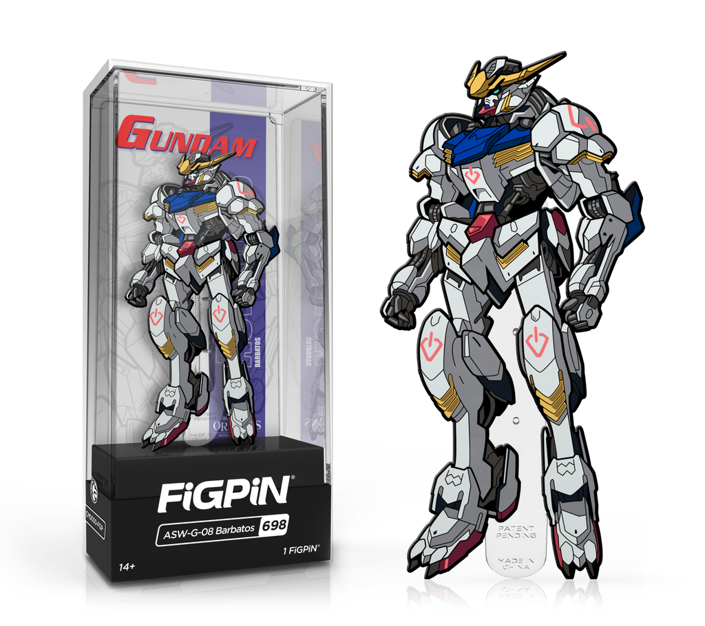 FiGPiN: Gundam - ASW-G-08 Barbatos #698 - THE MIGHTY HOBBY SHOP