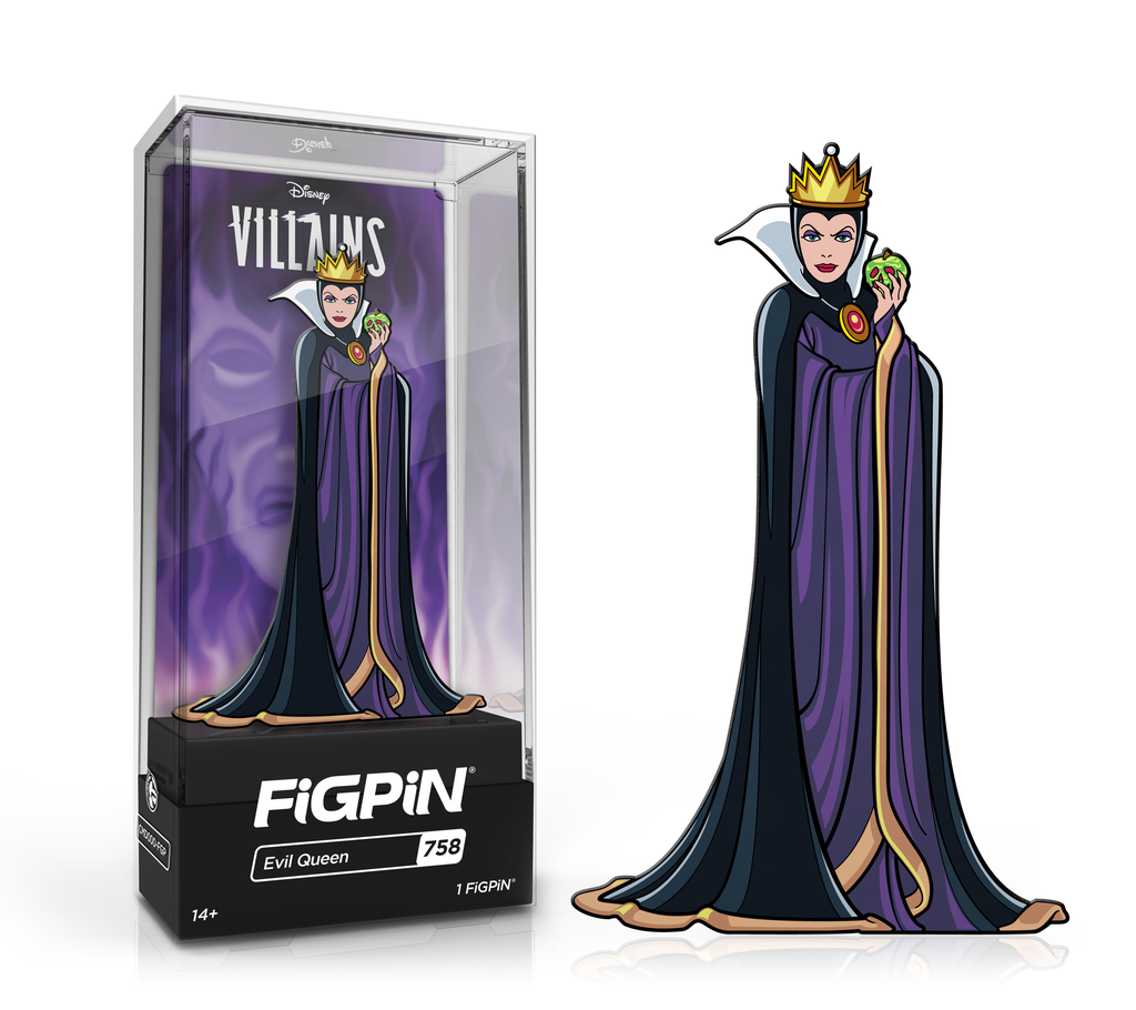 FiGPiN: Disney Villains - Evil Queen #758 - THE MIGHTY HOBBY SHOP