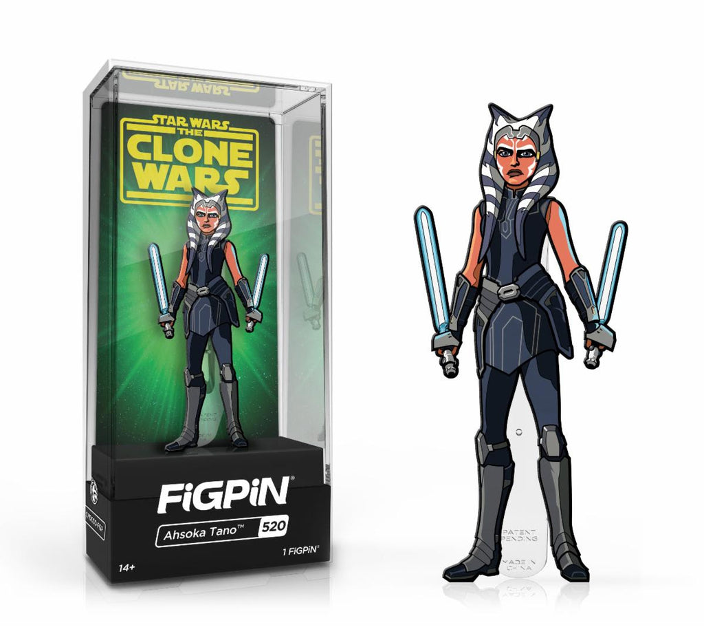 FiGPiN Classic: Clone Wars - Ahsoka Tano - THE MIGHTY HOBBY SHOP