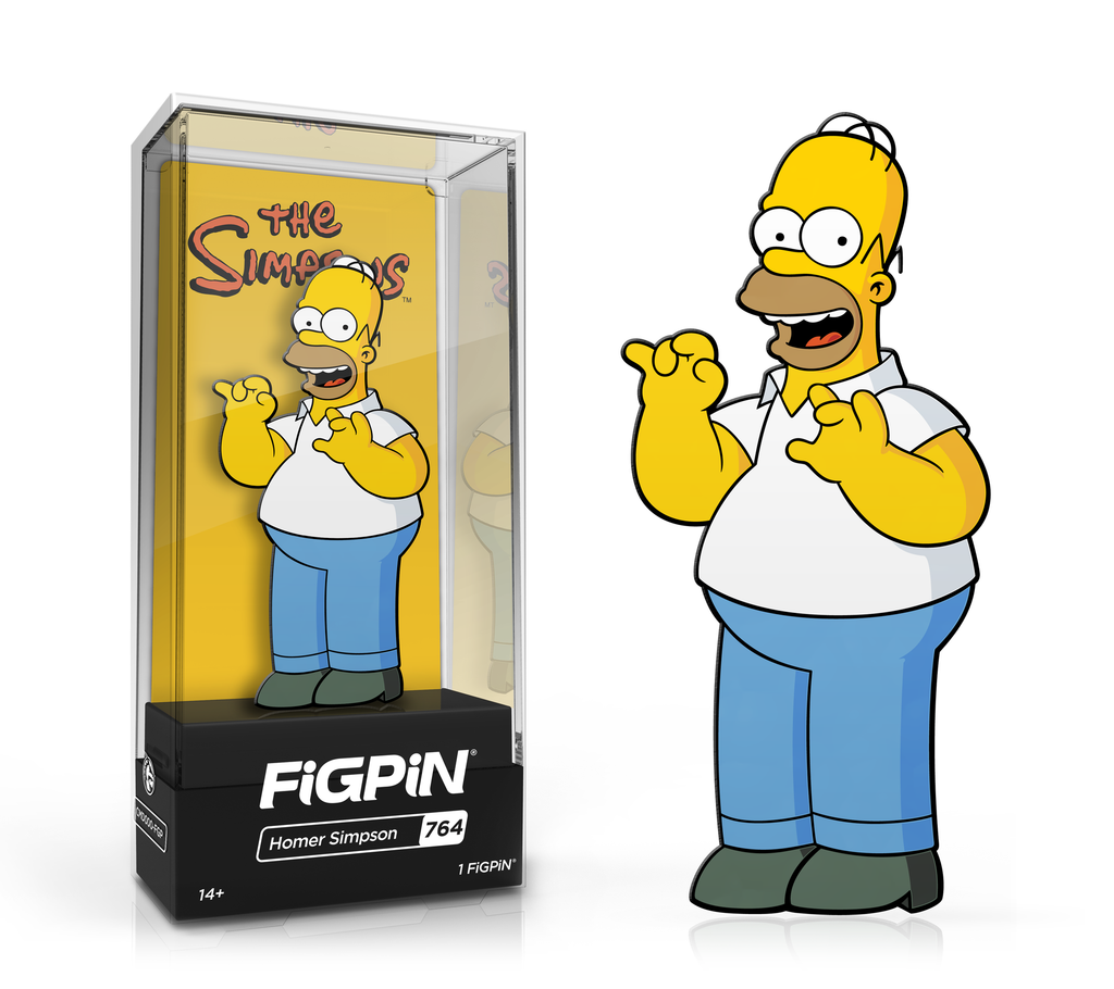 FiGPiN: The Simpsons - Homer Simpson (764) - THE MIGHTY HOBBY SHOP