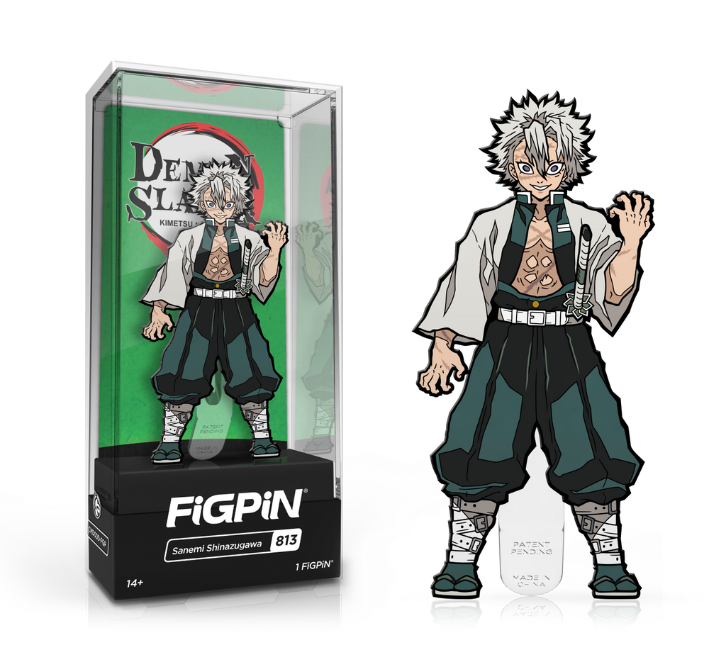 FiGPiN: Demon Slayer - Sanemi Shinazugawa (813) - THE MIGHTY HOBBY SHOP