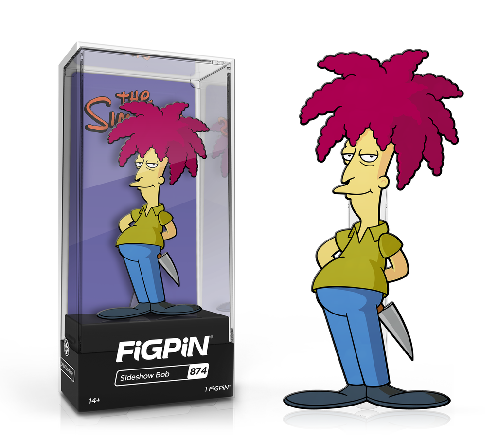 FiGPiN: The Simpsons - Sideshow Bob (874) - THE MIGHTY HOBBY SHOP