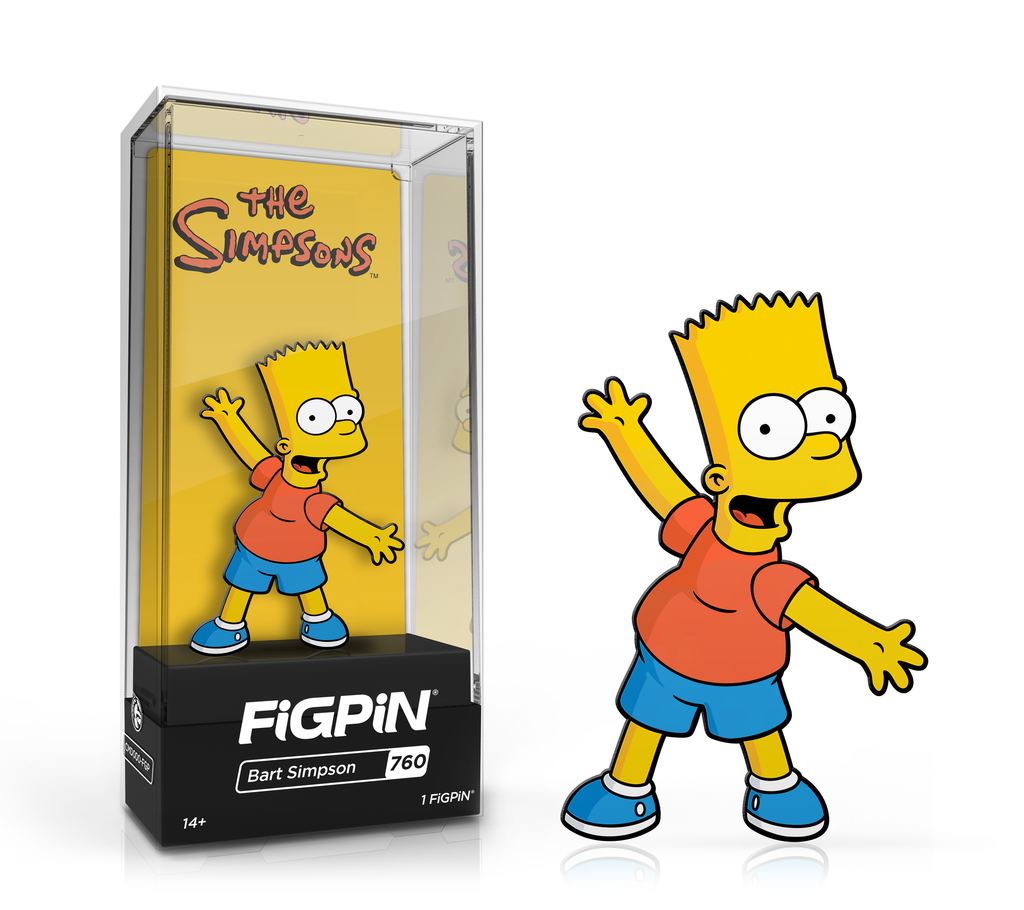 FiGPiN: The Simpsons - Bart Simpson (760) - THE MIGHTY HOBBY SHOP