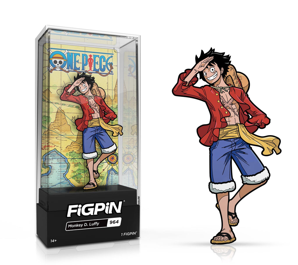 FiGPiN: One Piece  - Monkey D. Luffy  (964) - THE MIGHTY HOBBY SHOP
