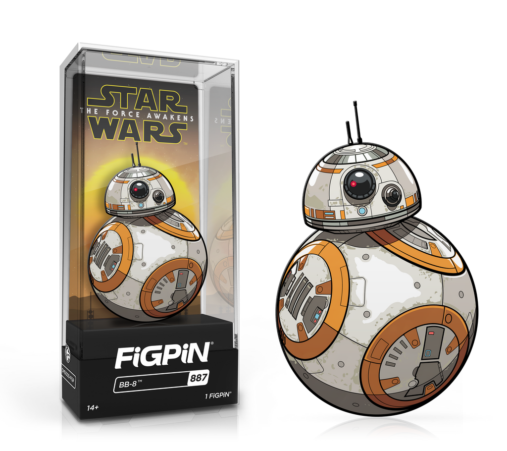 FiGPiN: Star Wars™ : The Force Awakens™  - BB-8™  (887) - THE MIGHTY HOBBY SHOP