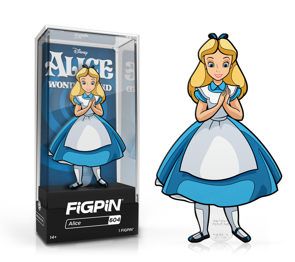 FiGPiN: Alice in Wonderland - Alice #604 - THE MIGHTY HOBBY SHOP