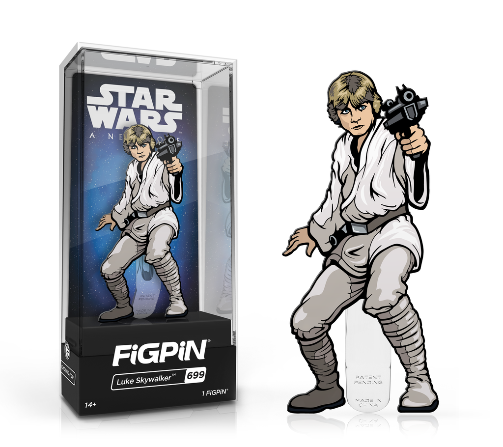 FiGPiN: Star Wars: A New Hope - Luke Skywalker (699) - THE MIGHTY HOBBY SHOP