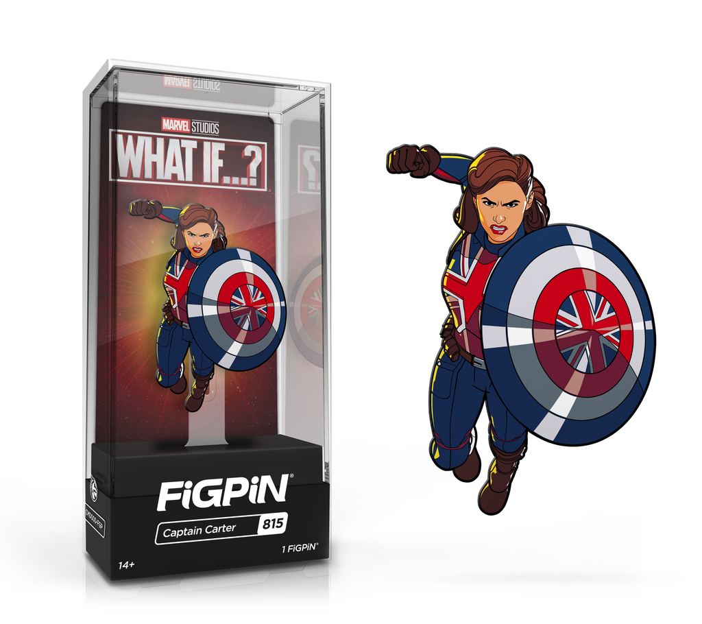 FiGPiN: What If…? - Captain Carter #815 - THE MIGHTY HOBBY SHOP