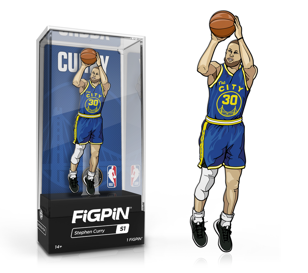FiGPiN SPORTS: NBA - Stephen Curry (S1) - THE MIGHTY HOBBY SHOP
