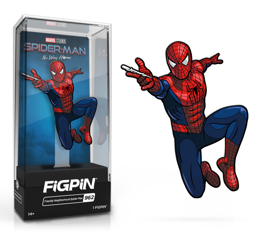 FiGPiN - Marvel Studios’ Spider-Man: No Way Home - Friendly Neighborhood Spider-Man (962) - THE MIGHTY HOBBY SHOP