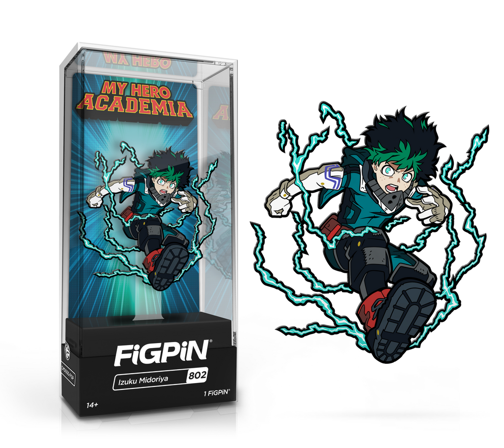 FiGPiN: My Hero Academia - Izuku Midoriya (802) - THE MIGHTY HOBBY SHOP